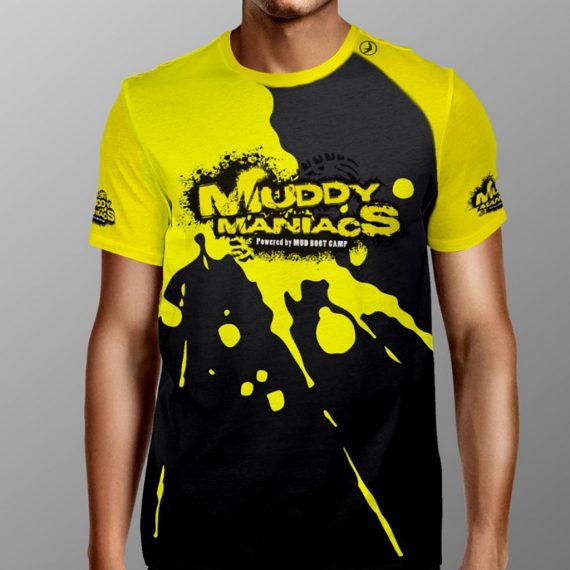 Muddy maniacs event t-shirt