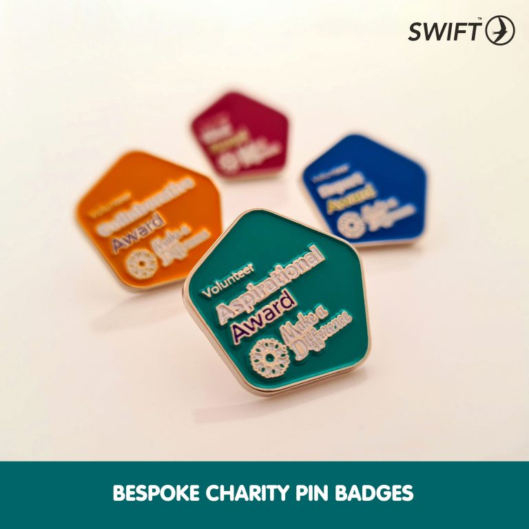 Bespoke charity pin badges UK