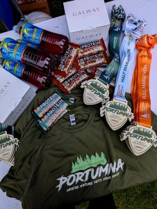 eco-friendly medals and goody bag for running events in Ireland.